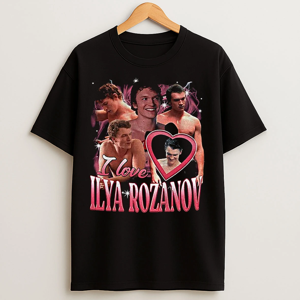 Classic Connor Storrie I Love Ilya Rozanov Bootleg Vintage T Shirts