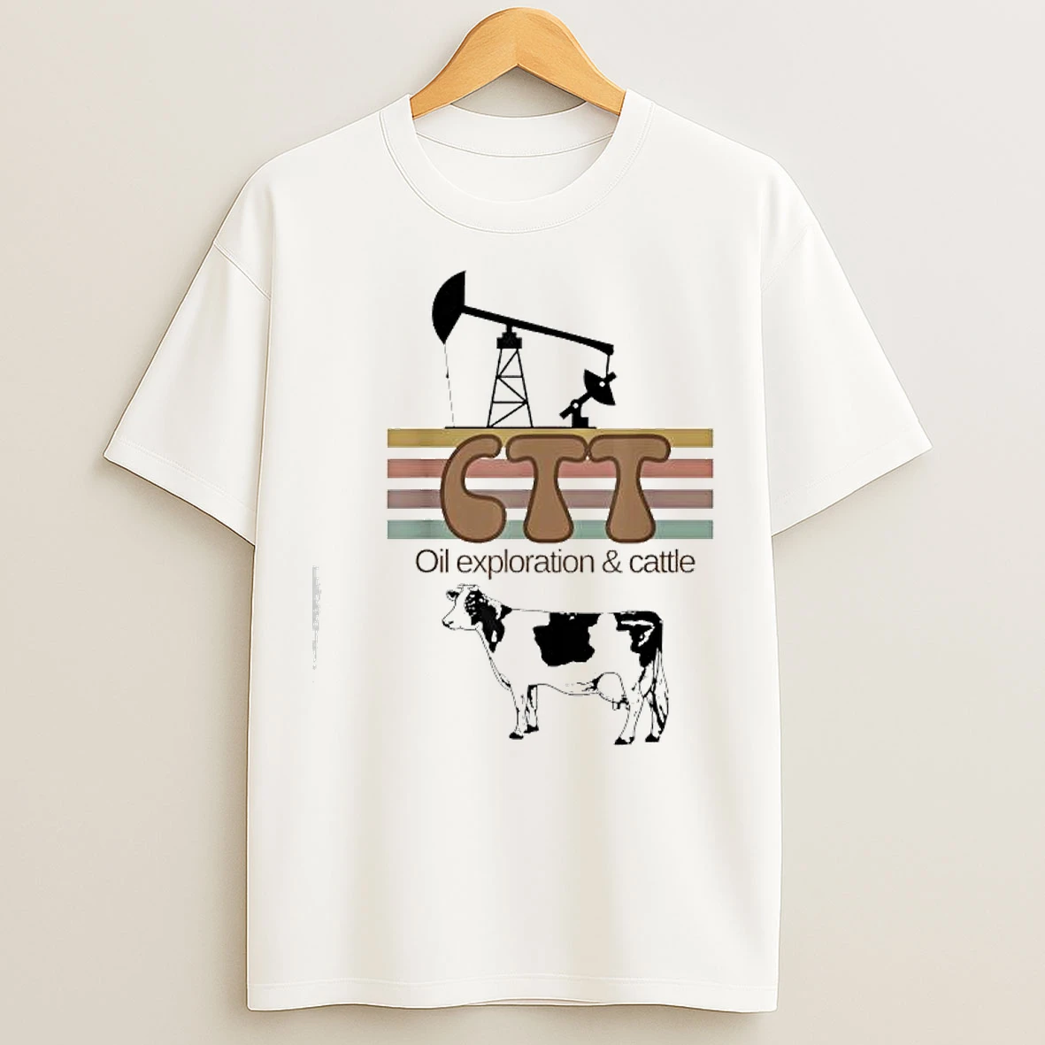 Classic Ctt Oil Exploration And Cattle Oilman Cattleman Lifestyle T Shirts