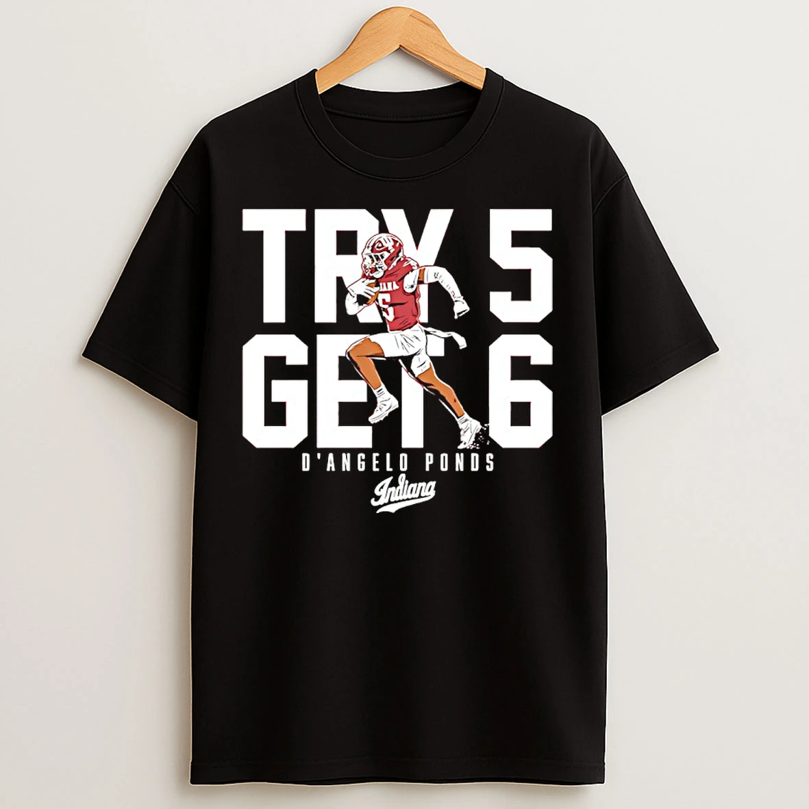 Classic Dangelo Ponds Try 5 Get 6 Indiana Hoosiers Vs Oregon Ducks T Shirts