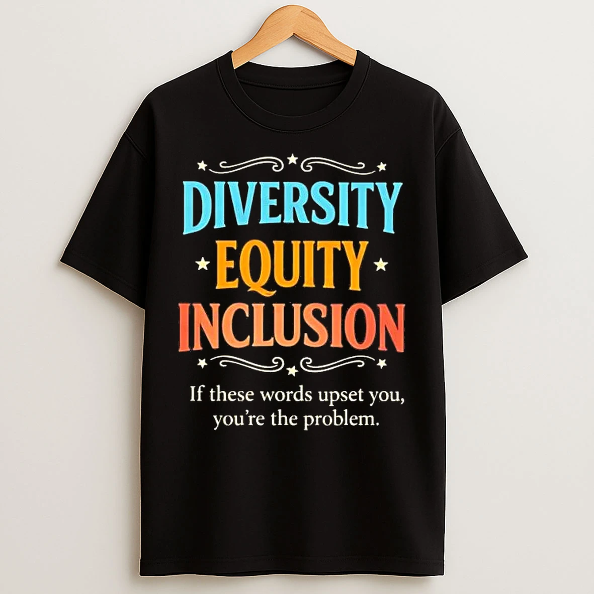 Classic Dei Diversity Equity Inclusion If These Words Upset You T Shirts
