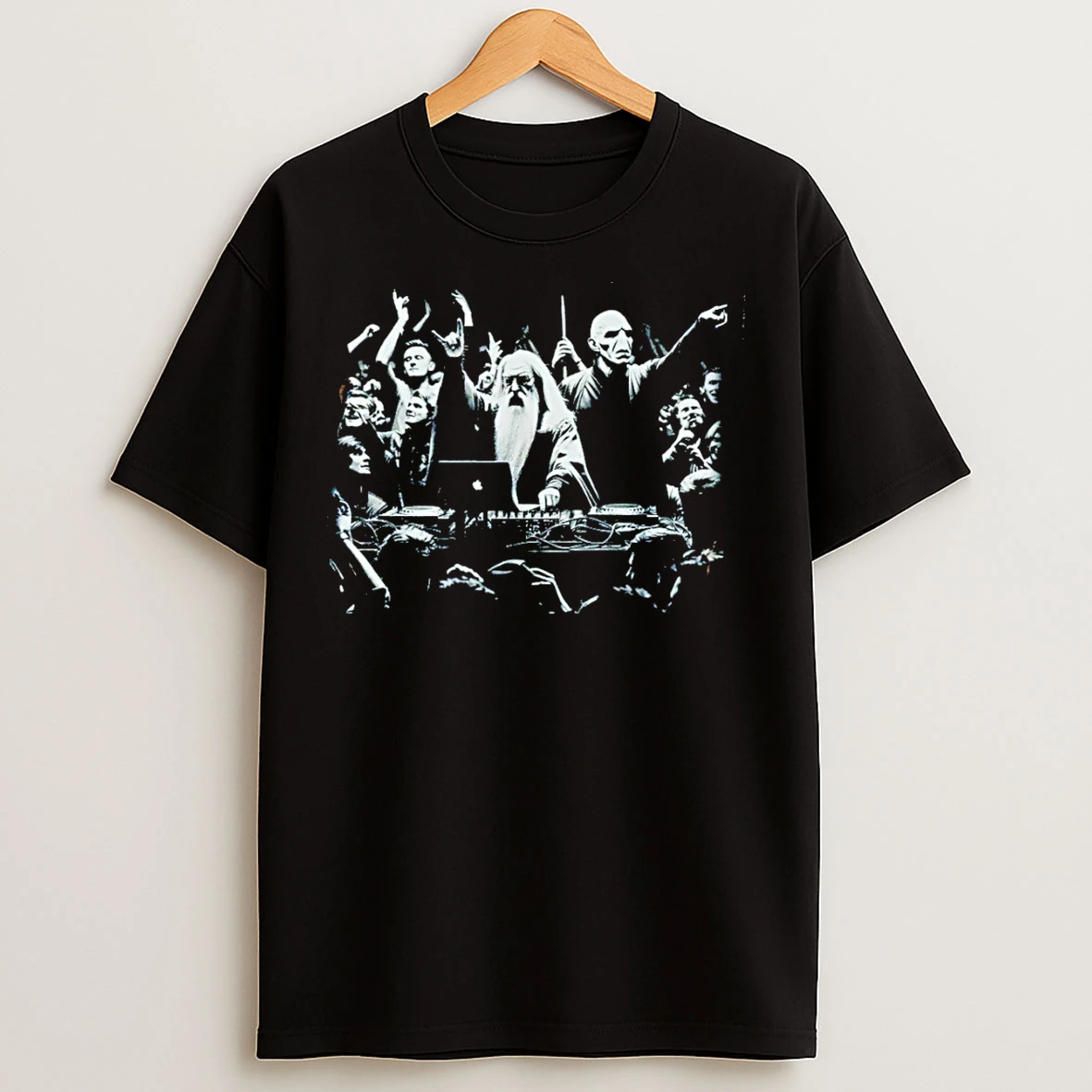 Classic Dj Dumb Dark Wiz Fantasy Party Photo T Shirts