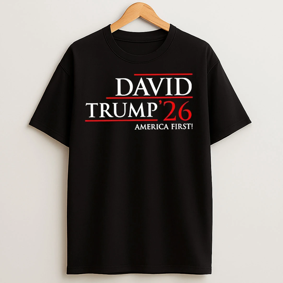 Classic David Trump 26 America First T Shirts