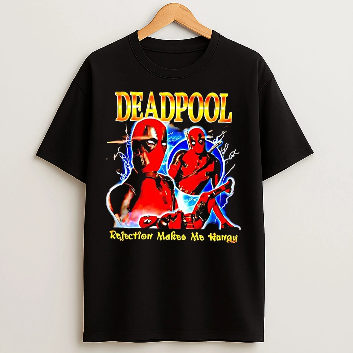 Classic Deadpool Rejection Makes Me Hungy T Shirts