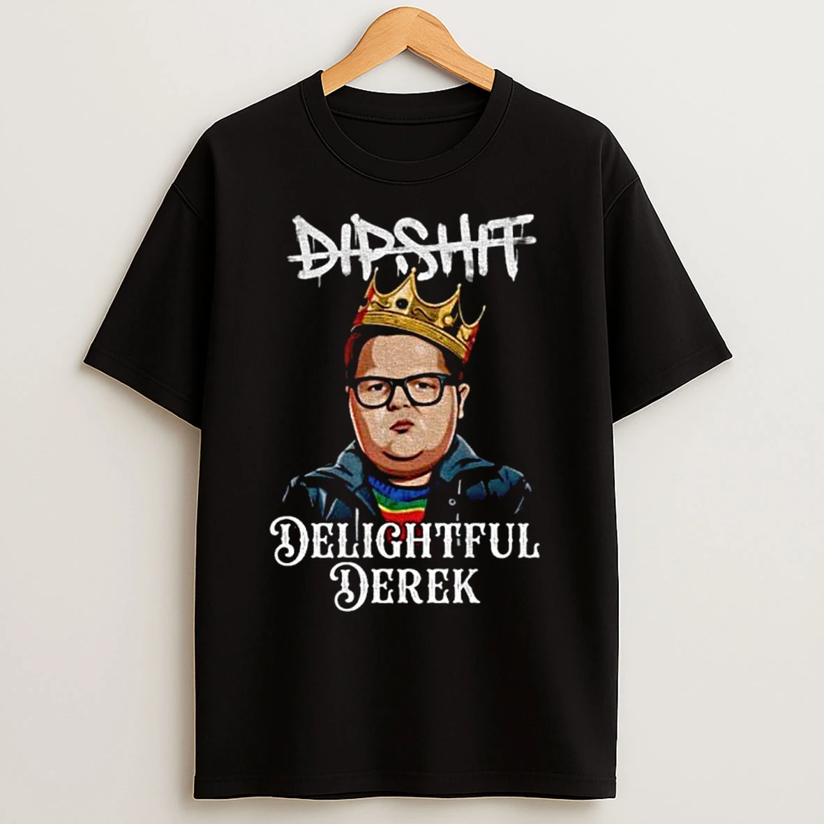Classic Delightful Derek King Dipshit Stranger Things T Shirts