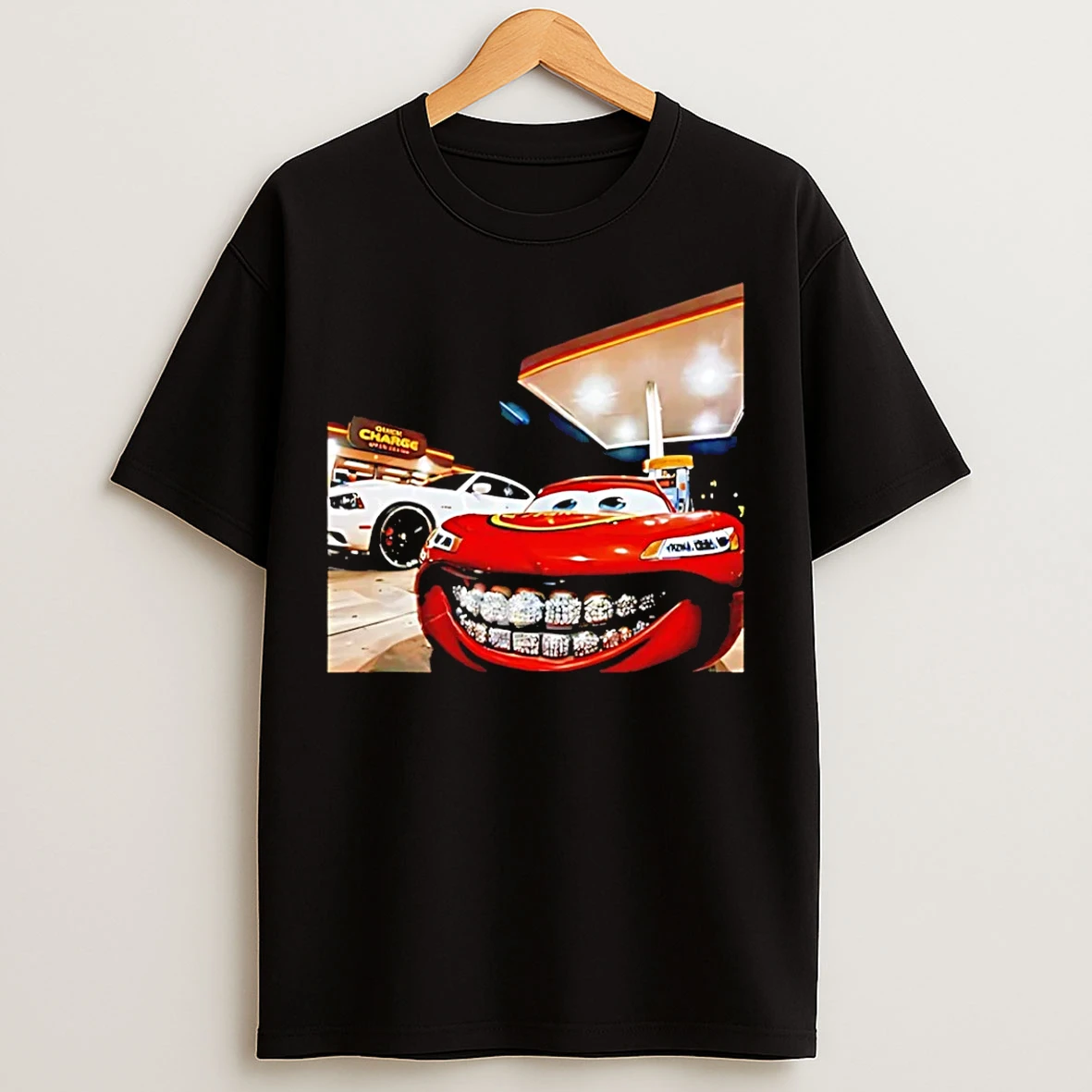 Classic Divine Deablo Lightning Mcqueen T Shirts