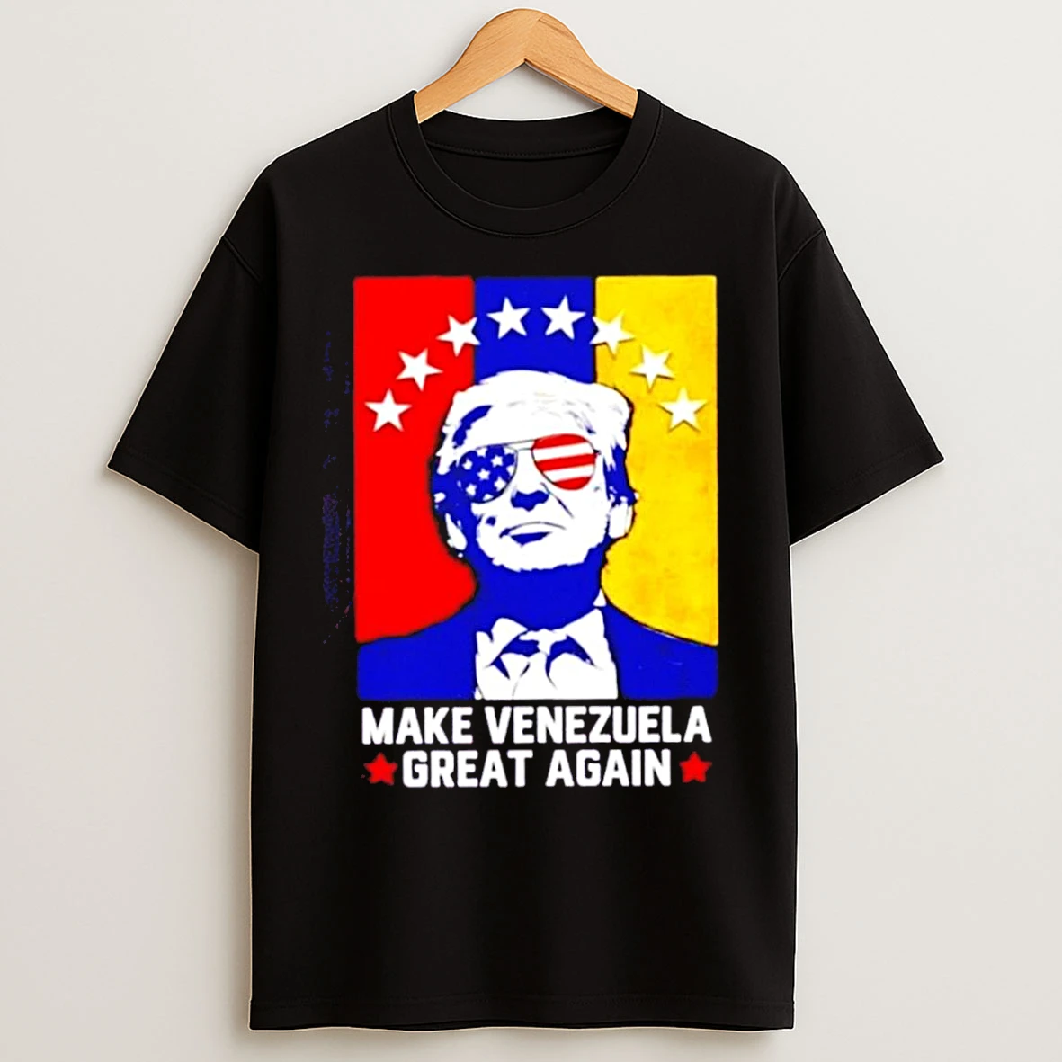 Classic Donald Trump Make Venezuela Great Again Flag T Shirts