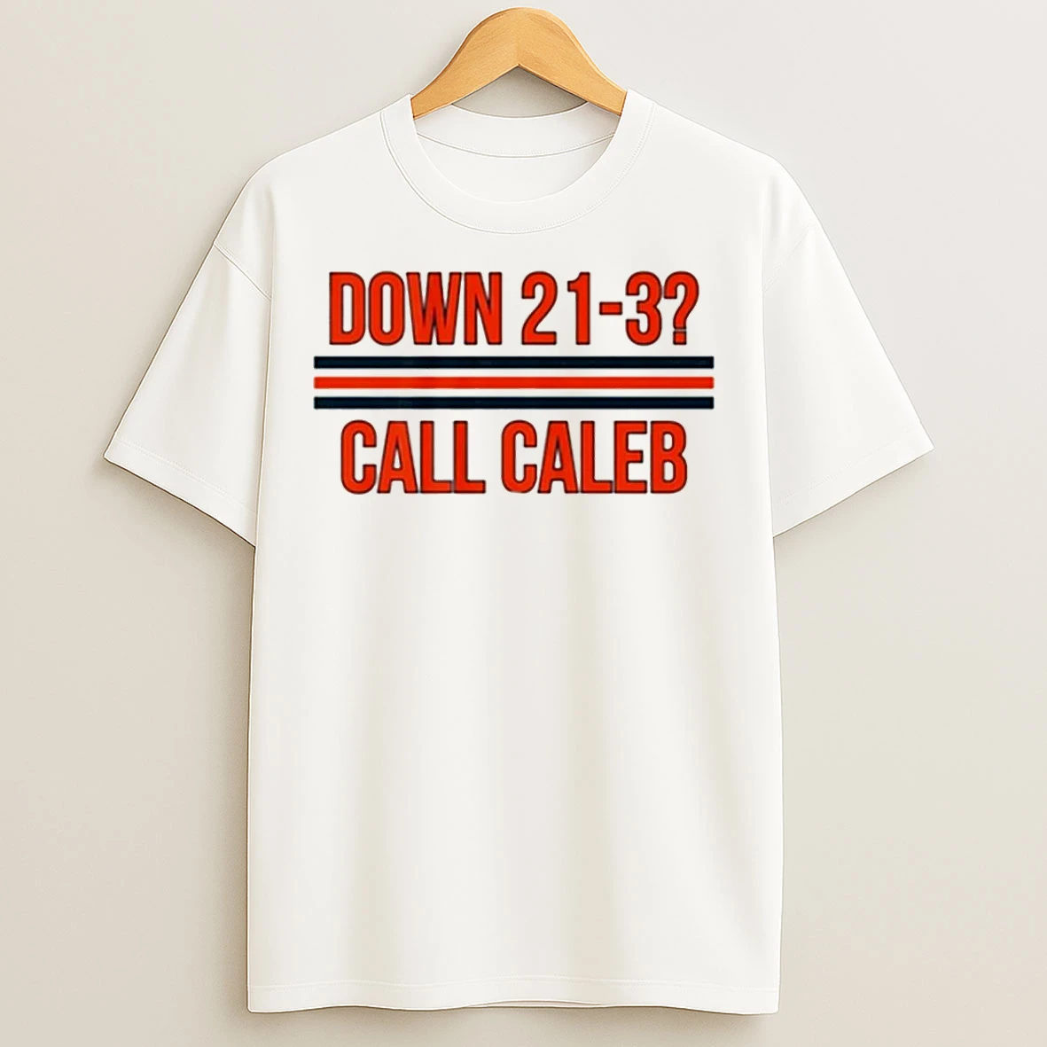 Classic Down 21 3 Call Caleb Williams Chicago Bears T Shirts