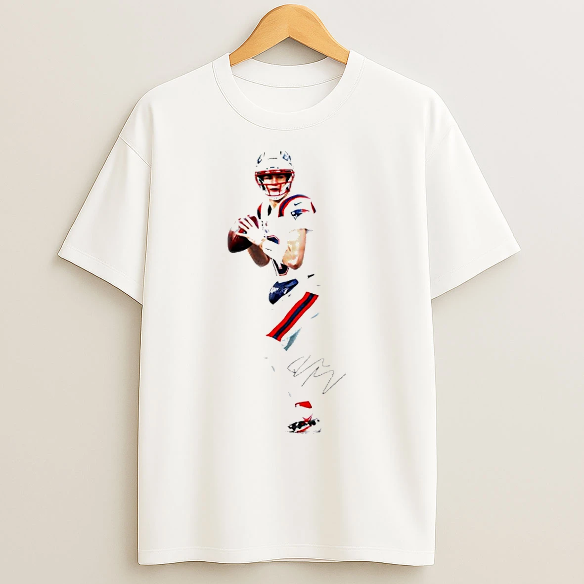 Classic Drake Maye New England Patriots Perfect Game T Shirts
