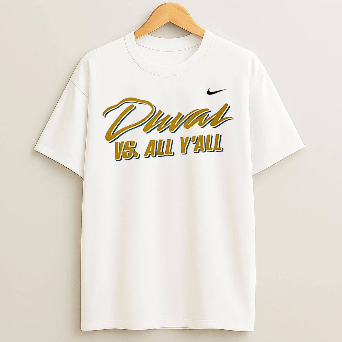 Classic Dual Vs All Yall Logo T Shirts