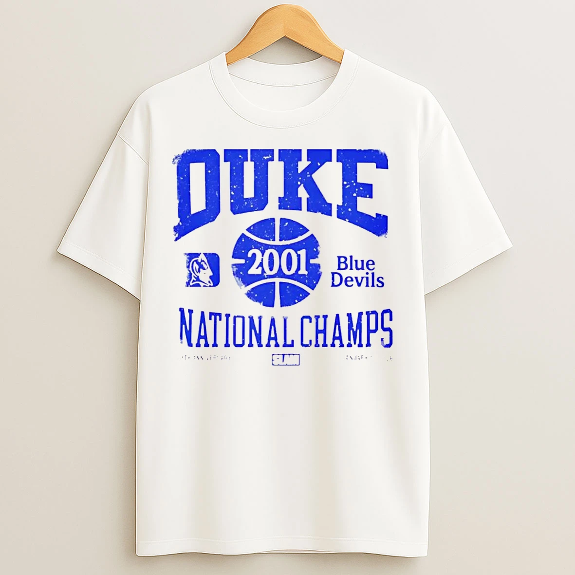 Classic Duke Blue Devils 2001 National Champions T Shirts