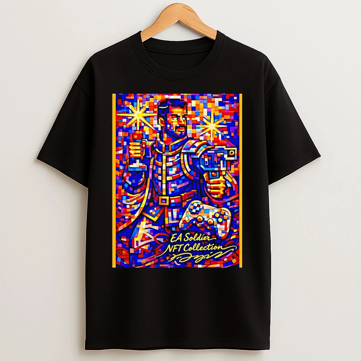 Classic Ea Soldier Nft Collection T Shirts