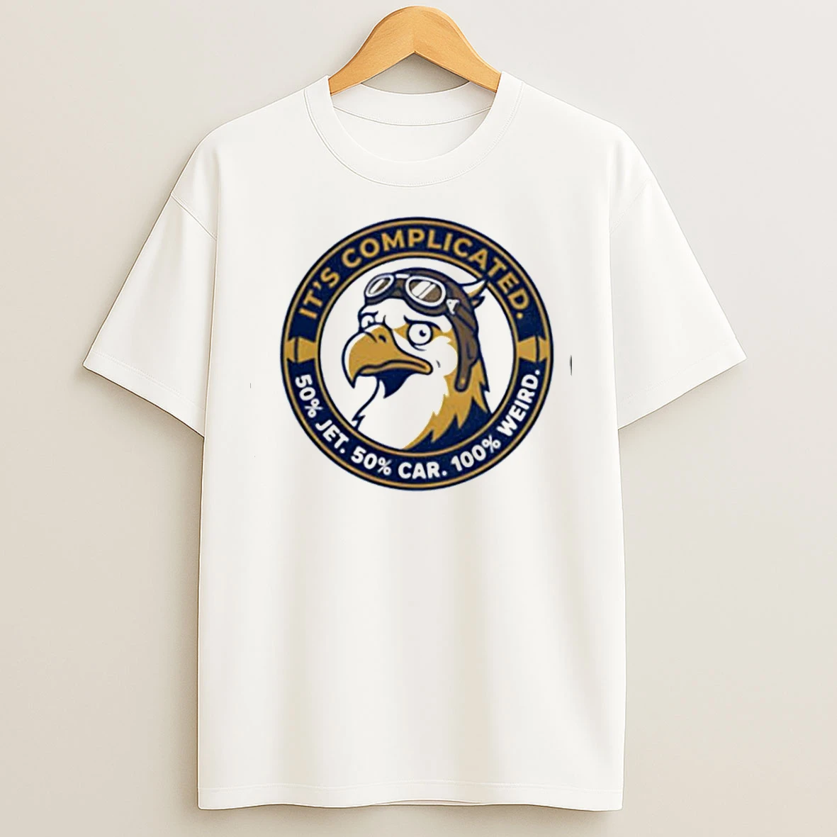 Classic Eagle Its Complicated 50 Jet 50 Car 100 Weird T Shirts