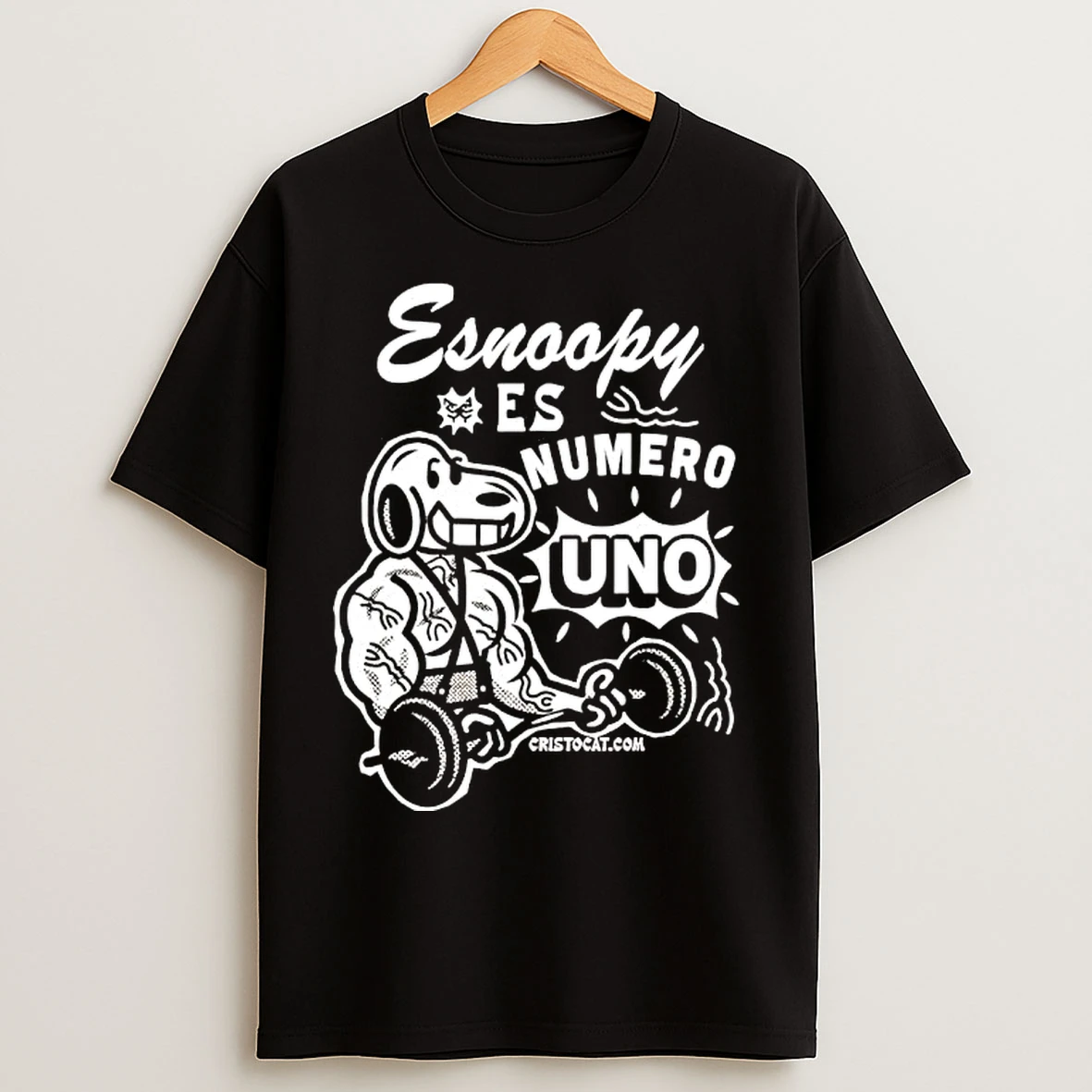 Classic Esnoopy Es Numero Uno Spanish Phrase T Shirts