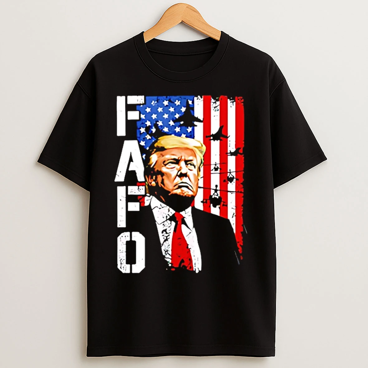Classic Fafo Trump Jets Usa Flag T Shirts