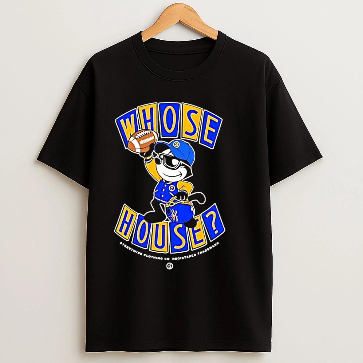 Classic Felix The Cat Whose House La Rams T Shirts