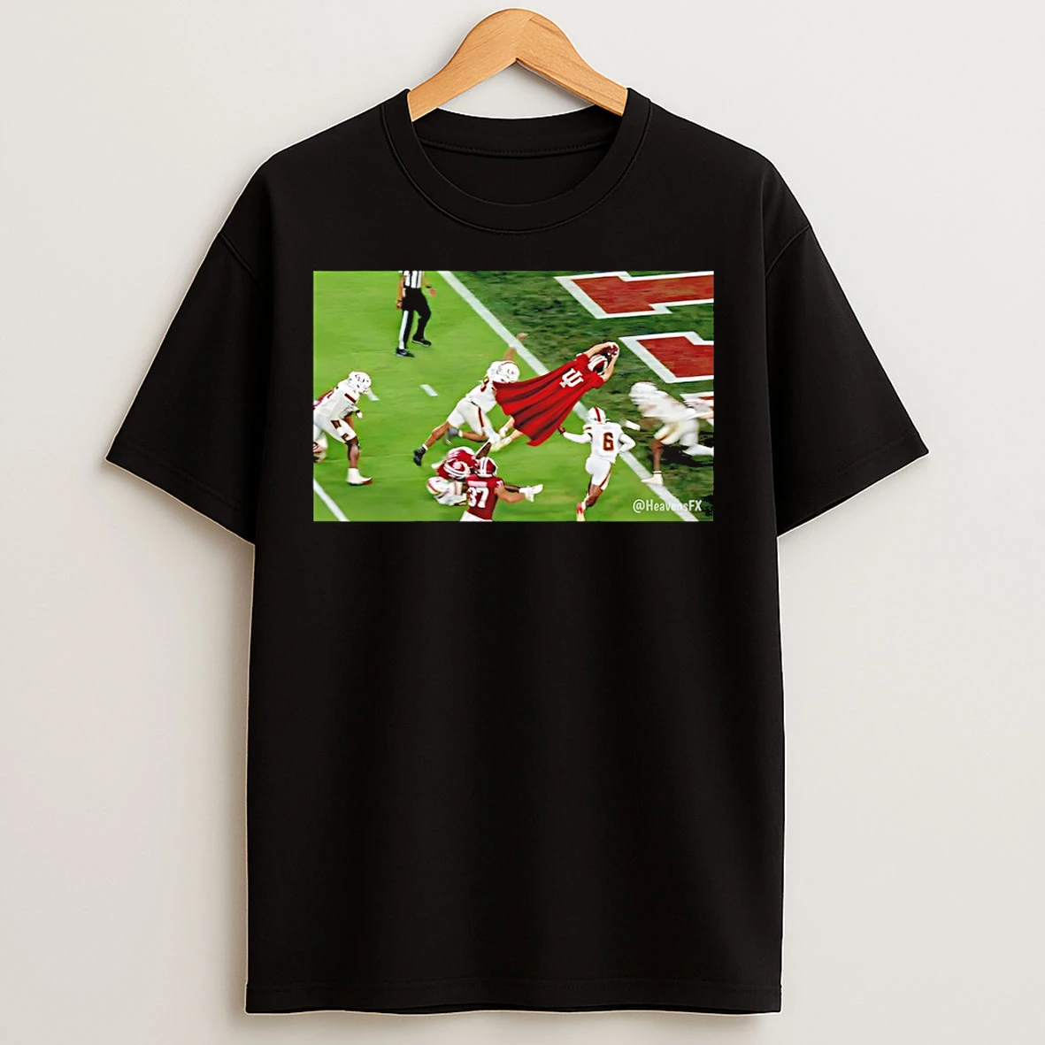 Classic Fernando Mendoza Touchdown Indiana Hoosiers Football 2026 Photo T Shirts
