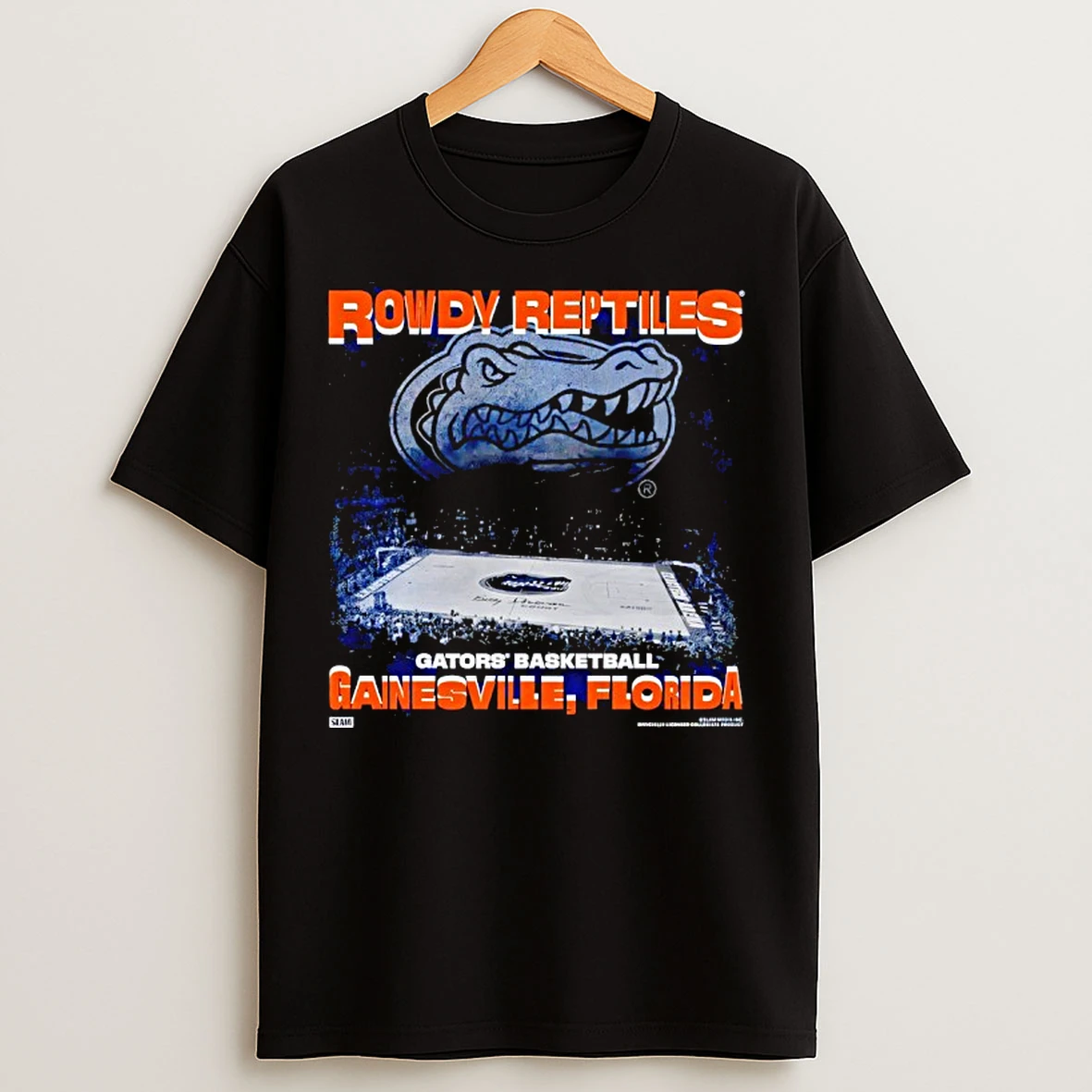 Classic Florida Gators Basketball Rowdy Reptiles Gainesville Florida T Shirts