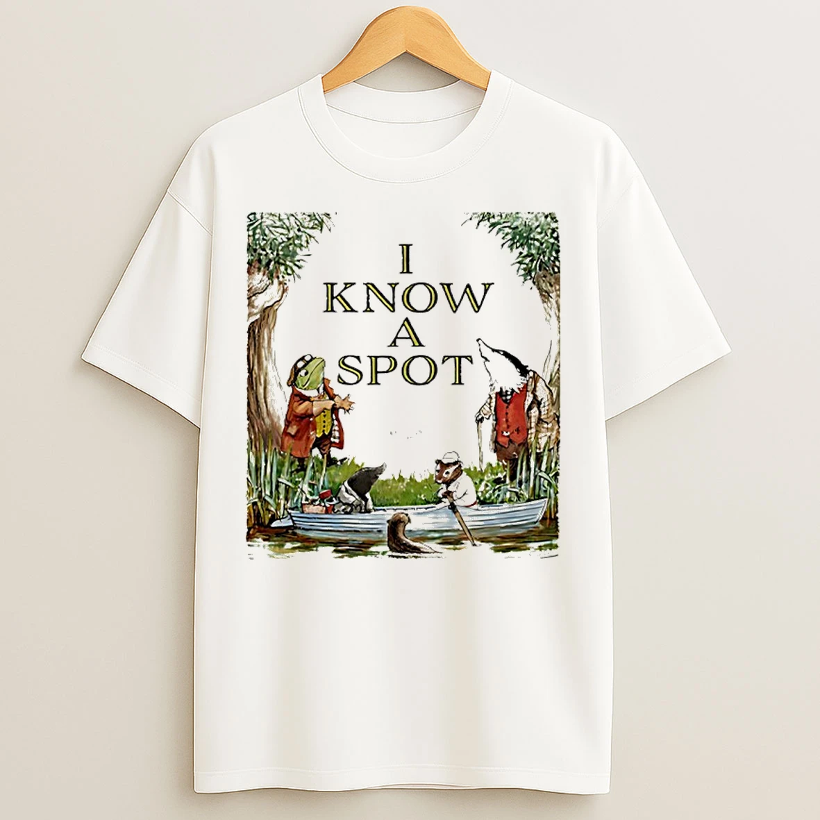 Classic Frog I Know A Spot T Shirts