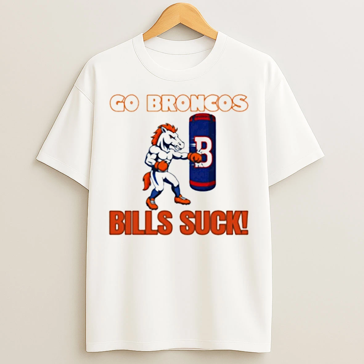 Classic Go Broncos Bills Suck Denver Broncos Beat Buffalo Bills T Shirts