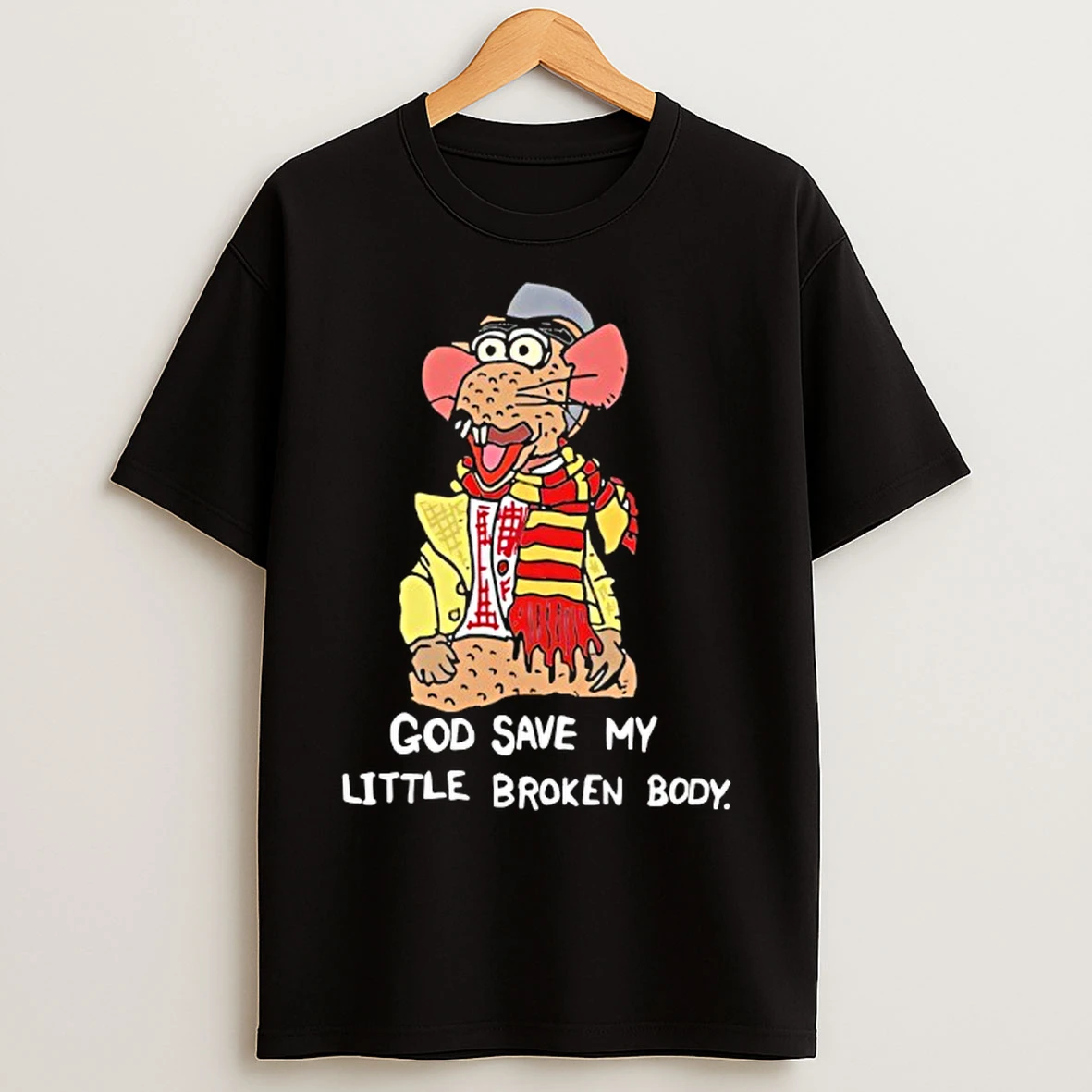 Classic God Save My Little Broken Body Geek T Shirts