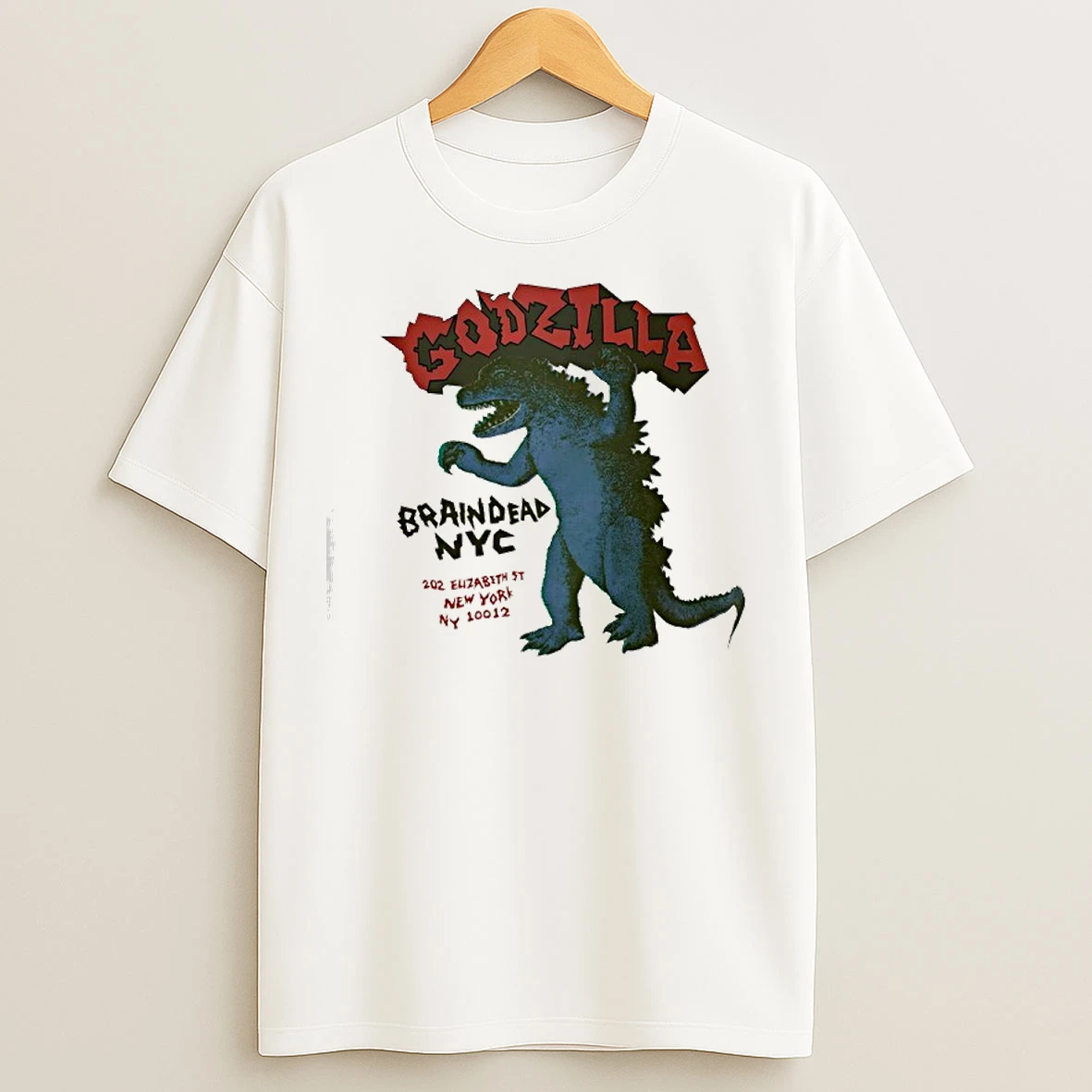 Classic Godzilla Braindead Nyc 202 Elizabeth St New York Ny 10012 T Shirts