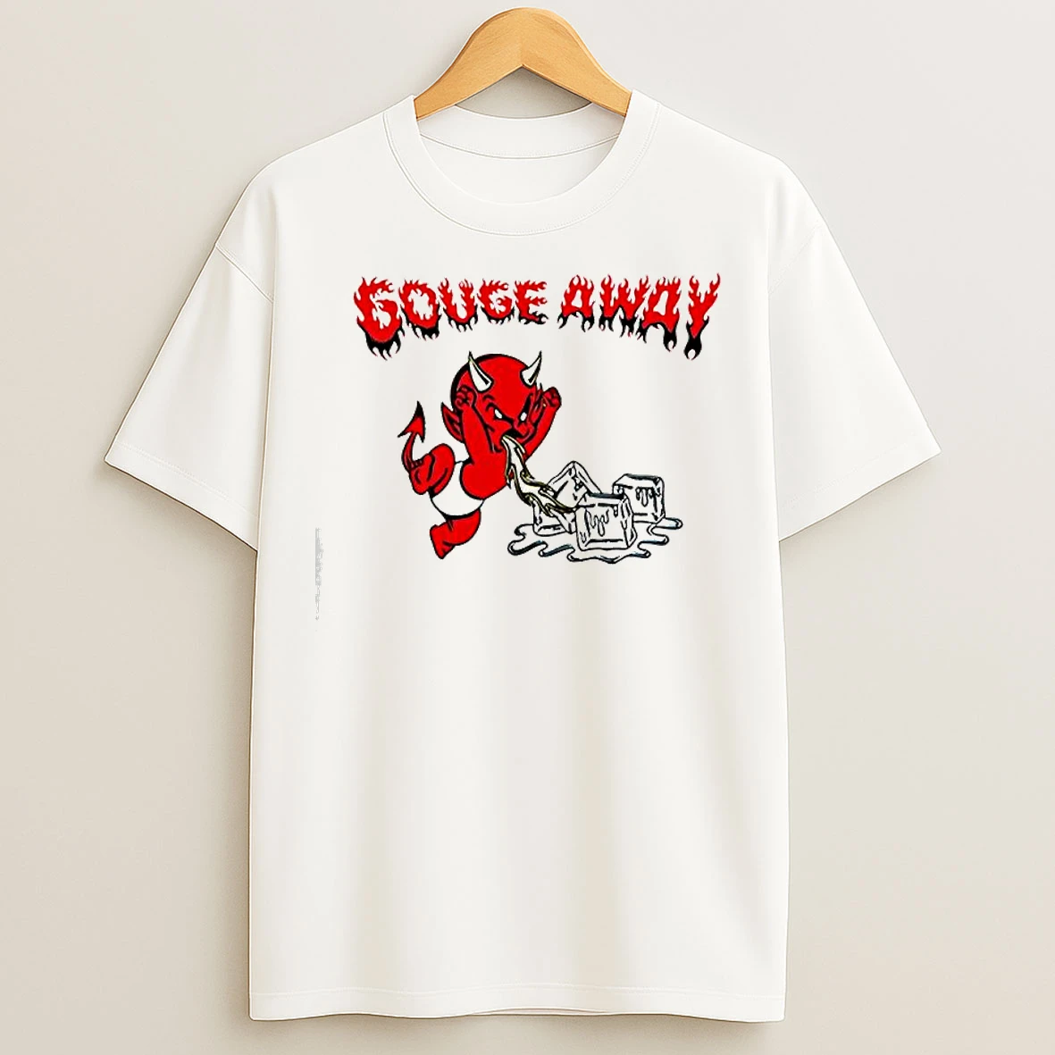 Classic Gouge Away Evil And Ice Graphic T Shirts