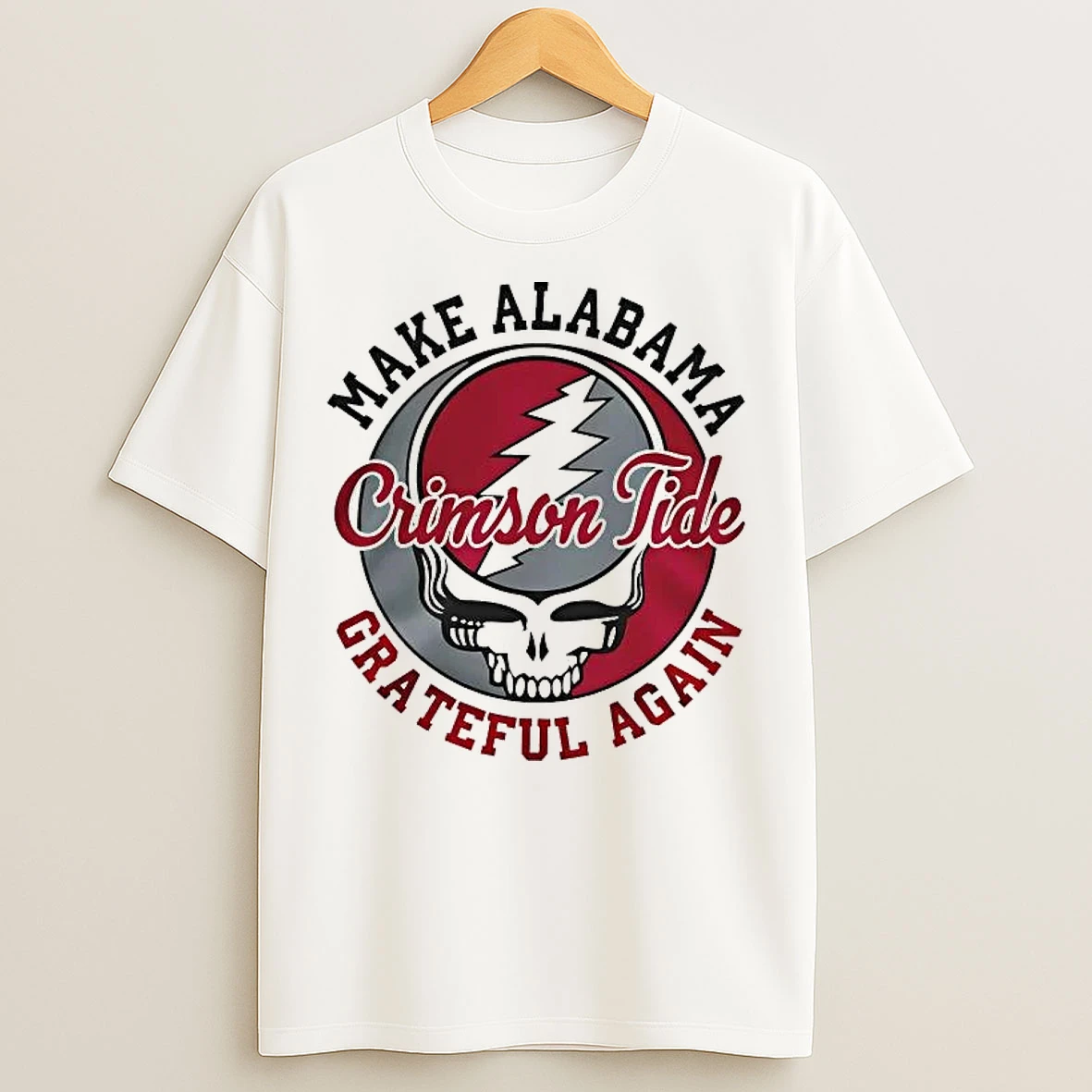 Classic Grateful Dead Make Alabama Crimson Tide Grateful Again T Shirts