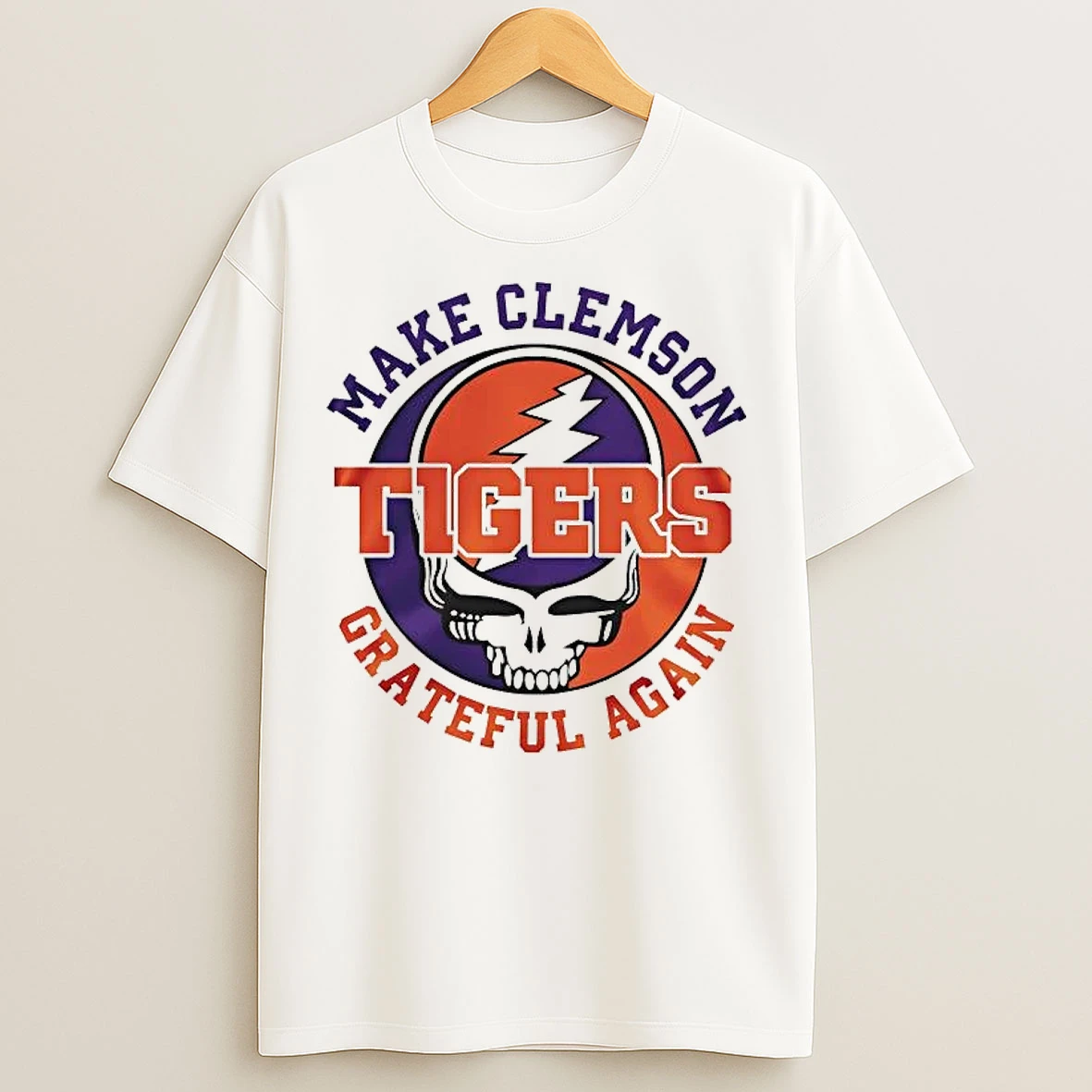 Classic Grateful Dead Make Clemson Tigers Grateful Again T Shirts