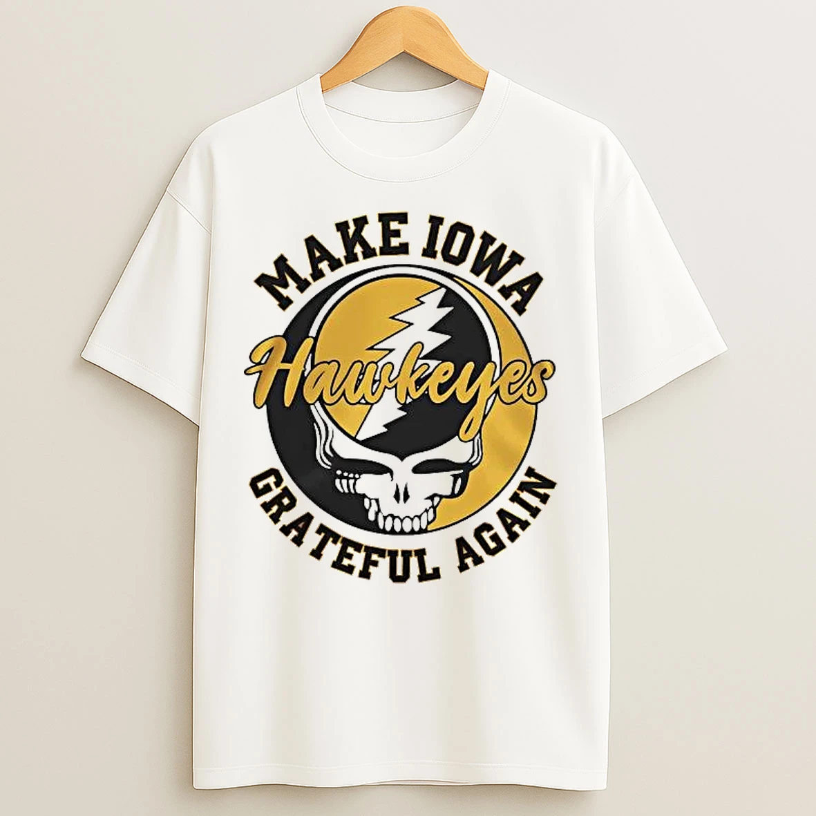 Classic Grateful Dead Make Iowa Hawkeyes Grateful Again T Shirts