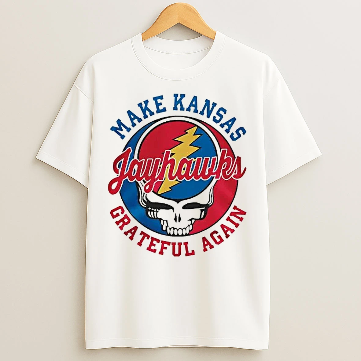 Classic Grateful Dead Make Kansas Jayhawks Grateful Again T Shirts