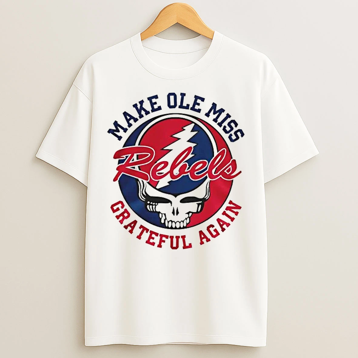 Classic Grateful Dead Make Ole Miss Rebels Grateful Again T Shirts