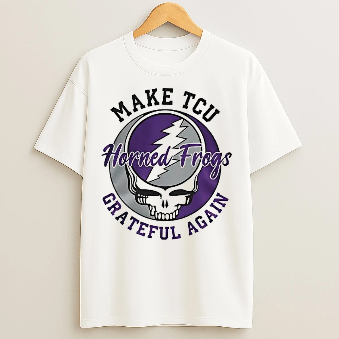 Classic Grateful Dead Make Tcu Horned Frogs Grateful Again T Shirts
