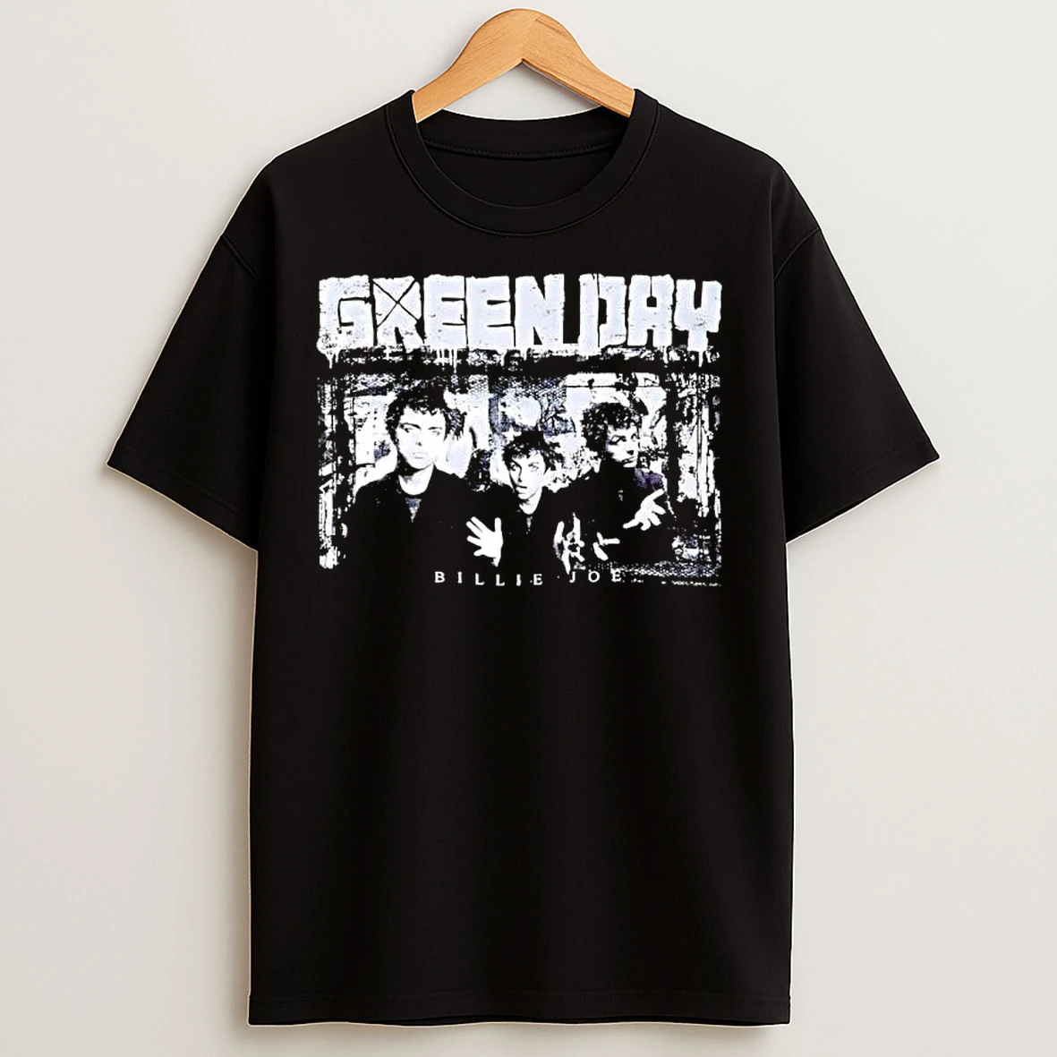 Classic Green Day Billie Joe American Idiot Graphic Hirt T Shirts
