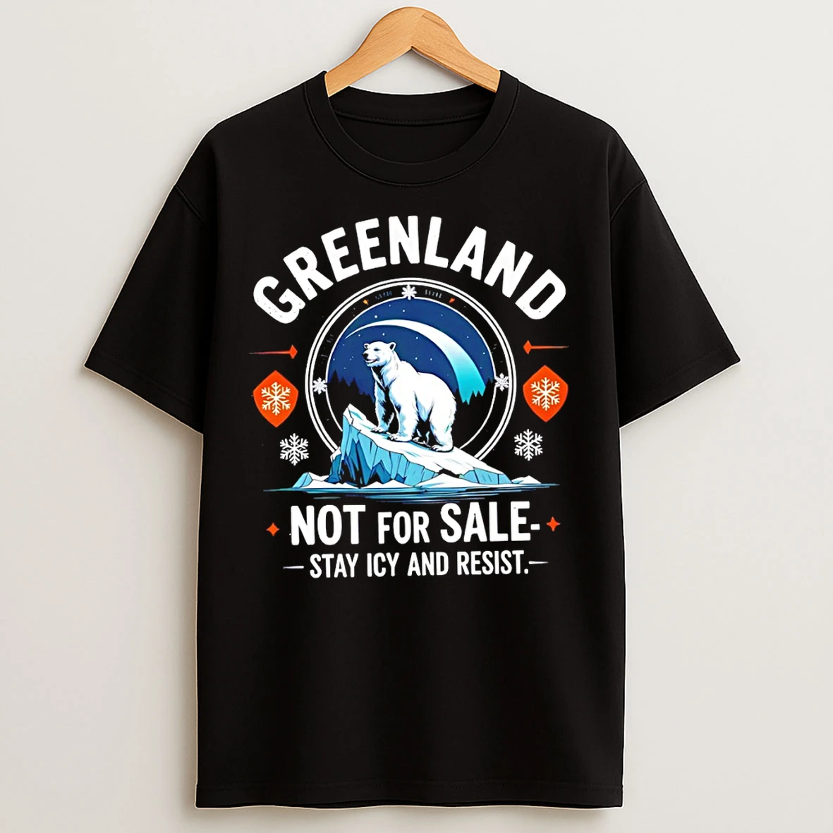 Classic Greenland Not For Sale Stay Icy And Resist T Shirts