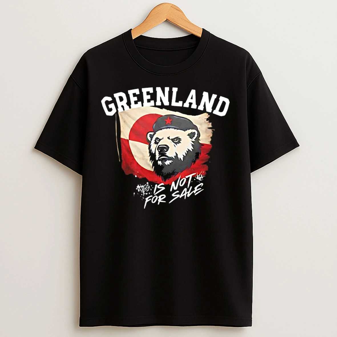 Classic Greenland Is Not For Sale Ice Bear Greenland Flag T Shirts