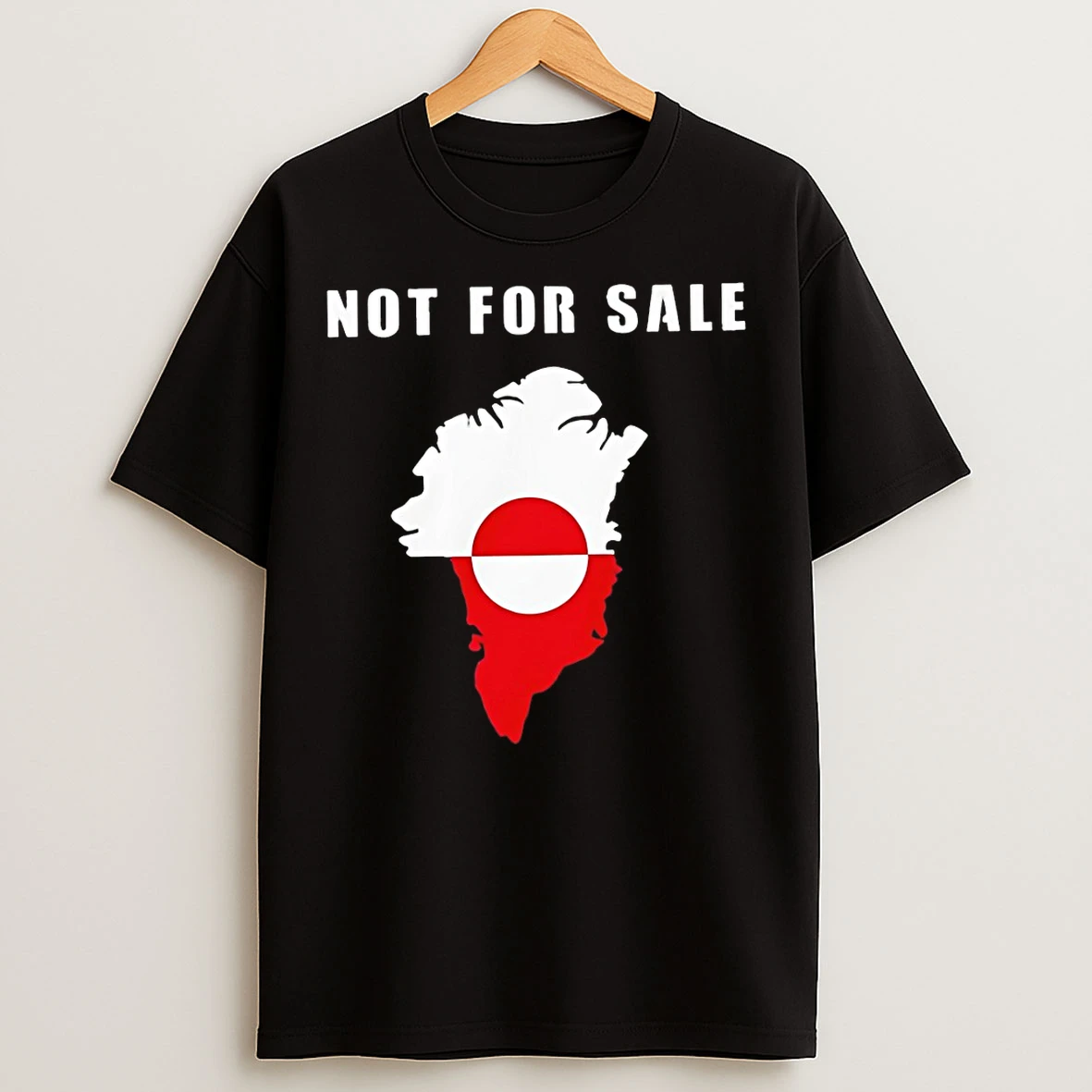 Classic Greenland Is Not For Sale Flag T Shirts