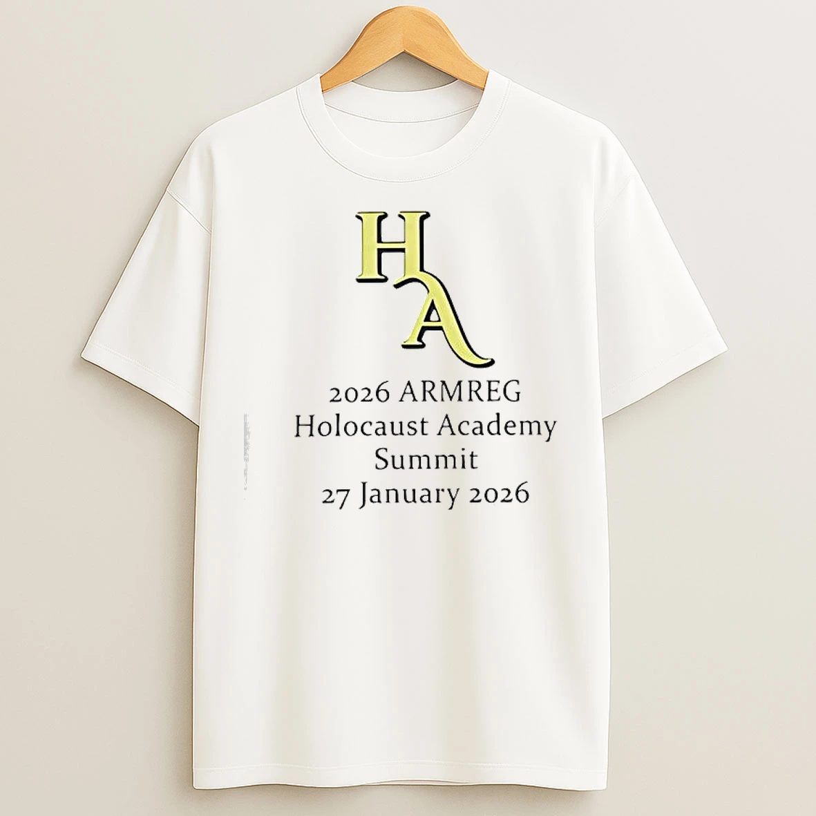 Classic Ha 2026 Armreg Holocaust Academy Summit 27 January T Shirts