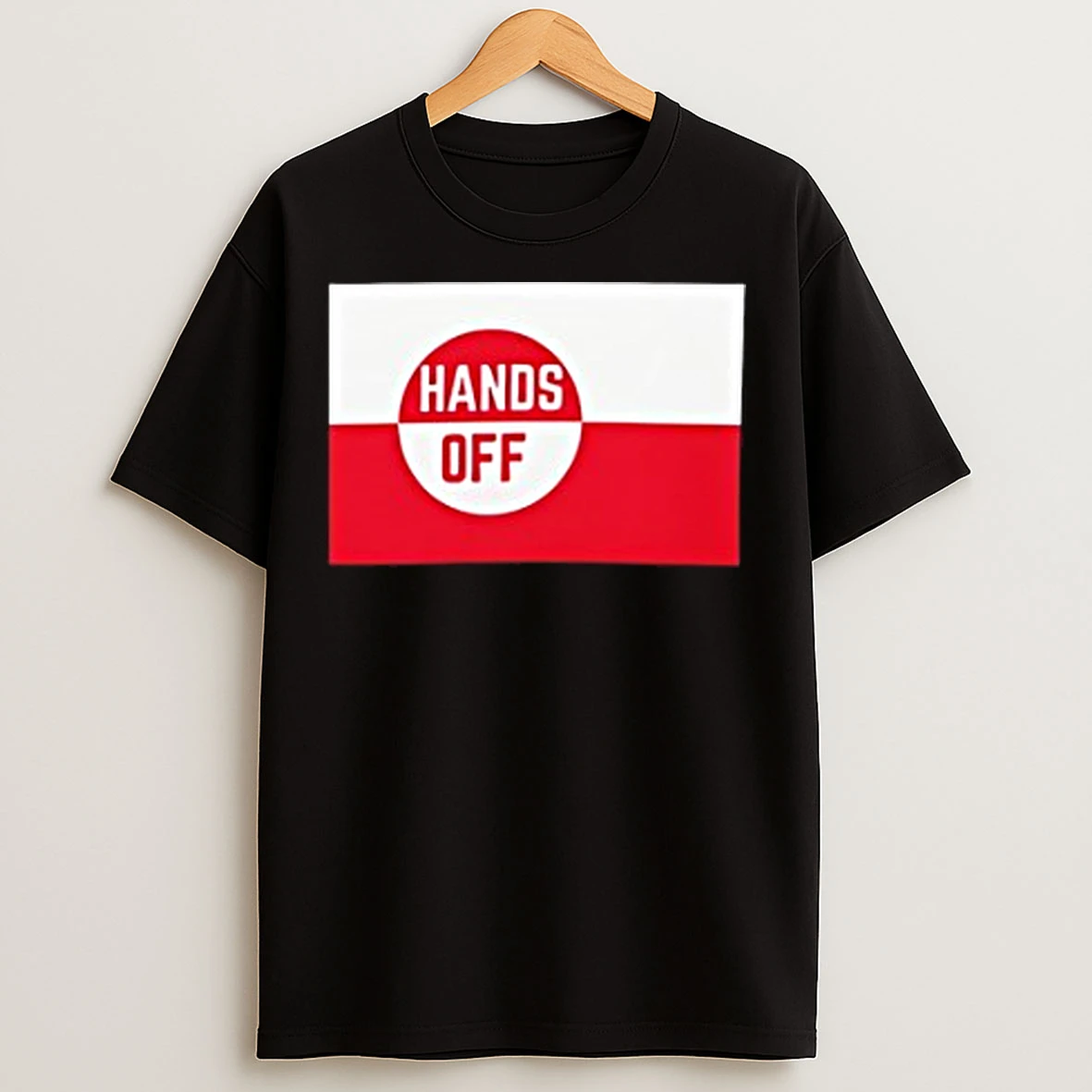 Classic Hands Off Greenland Flag Anti Trump T Shirts