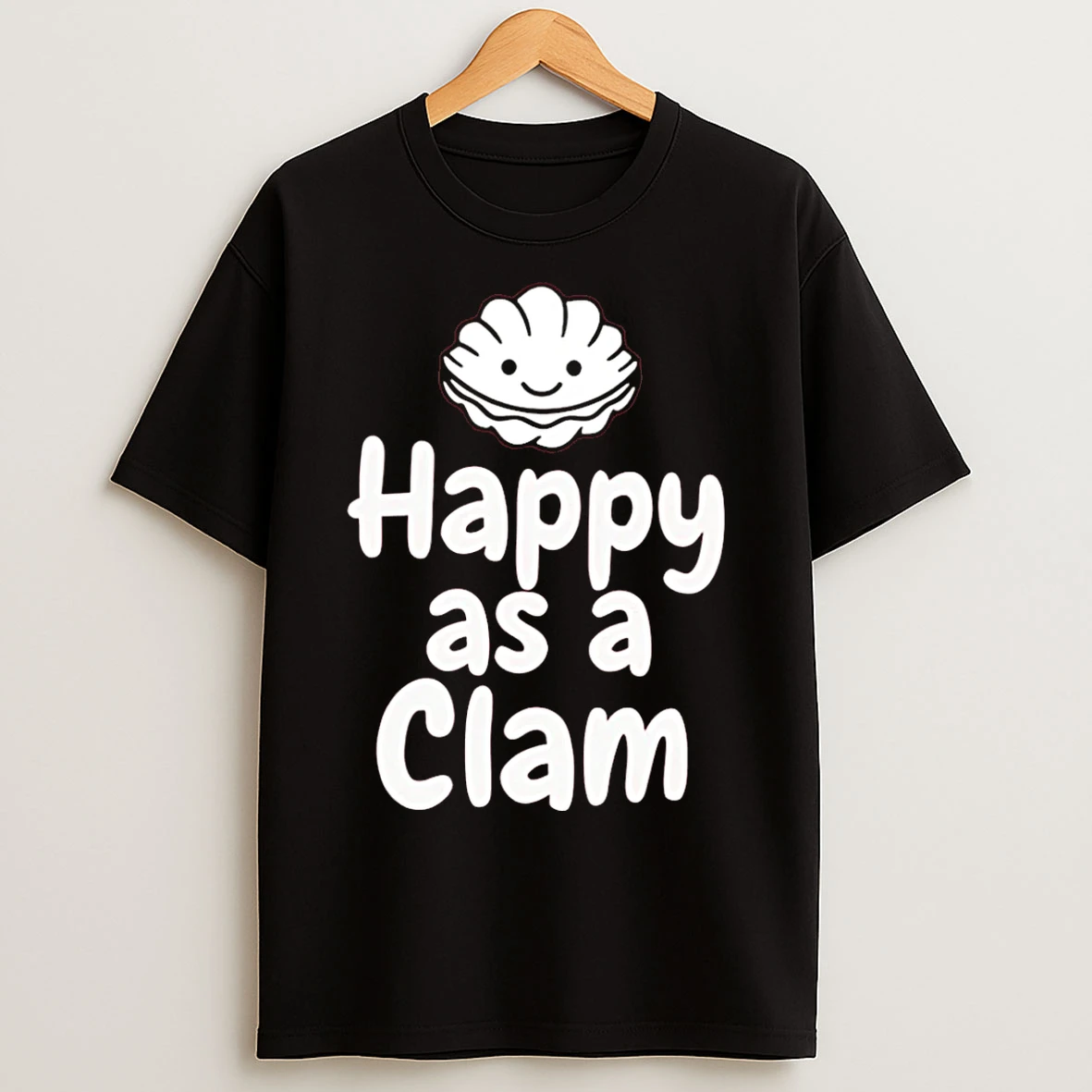 Classic Happy As A Clam T Shirts