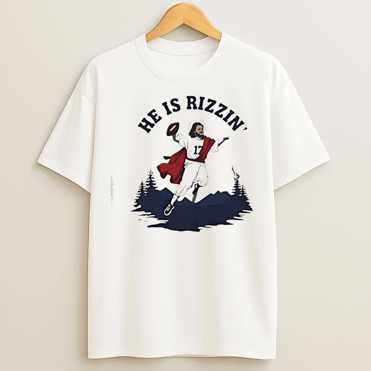 Classic He Is Rizzin Josh Allen Jesus T Shirts