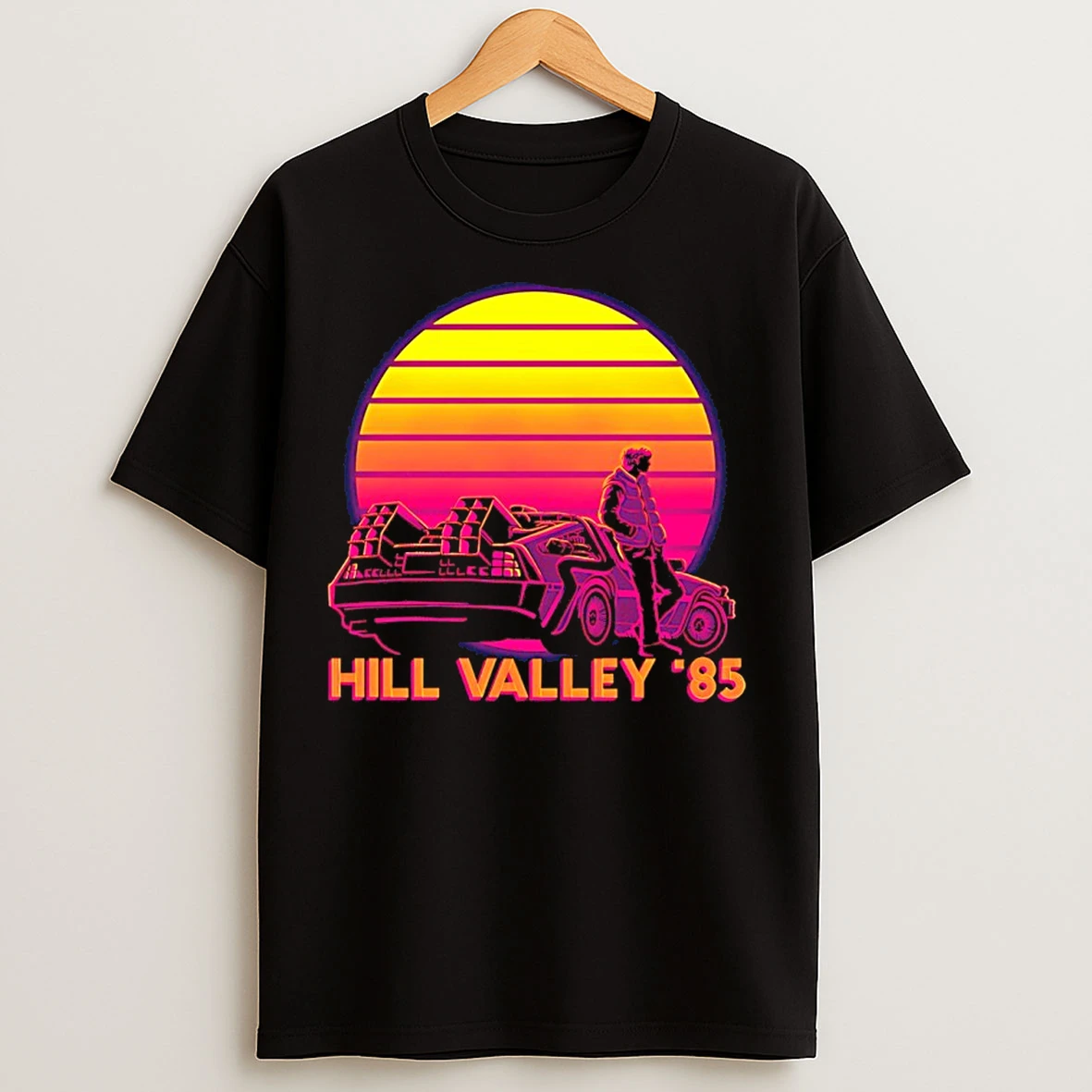 Classic Hill Valley 85 Back To The Future Vintage T Shirts