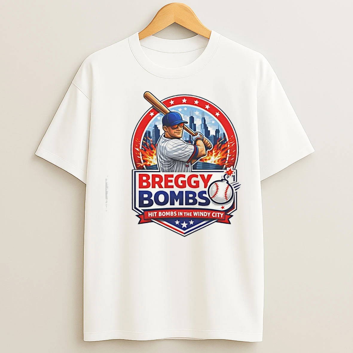 Classic Hit Bombs In The Windy City Breggy T Shirts