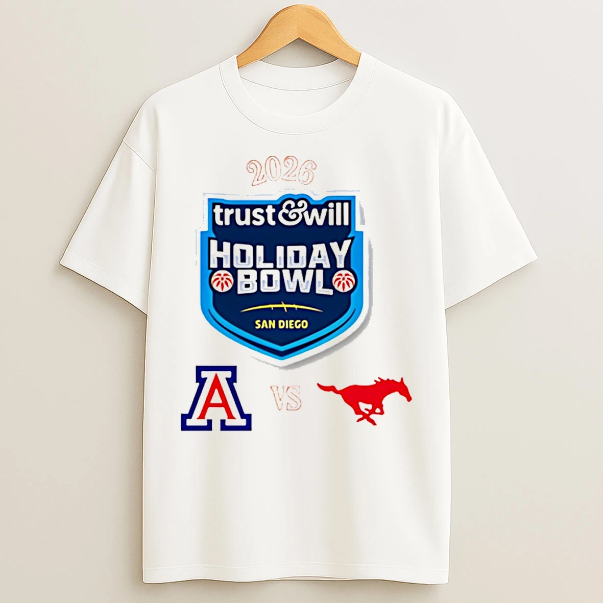 Classic Holiday Bowl 2026 Arizona Vs Smu T Shirts