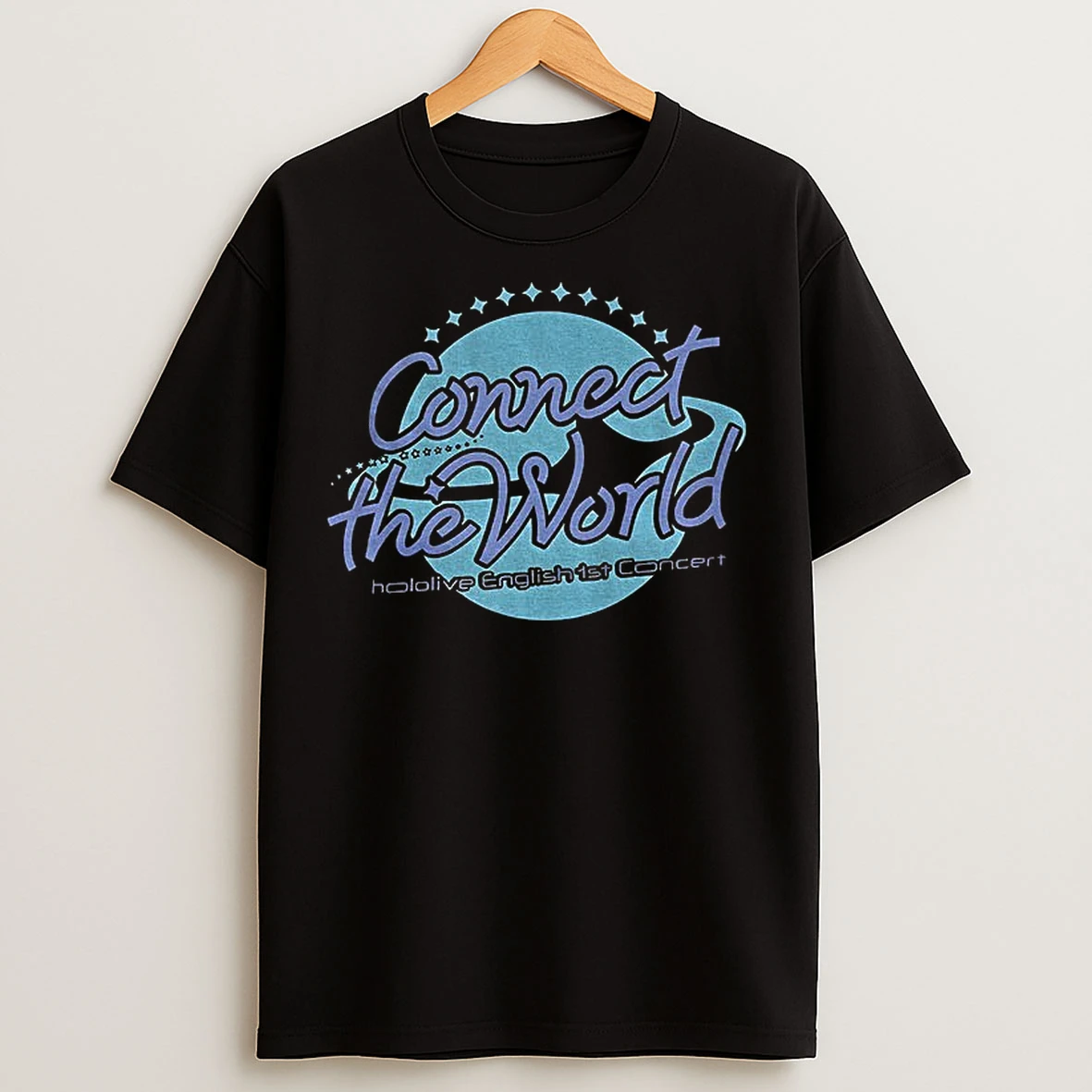 Classic Hololive English Connect The World Hololive English 1st Concert T Shirts