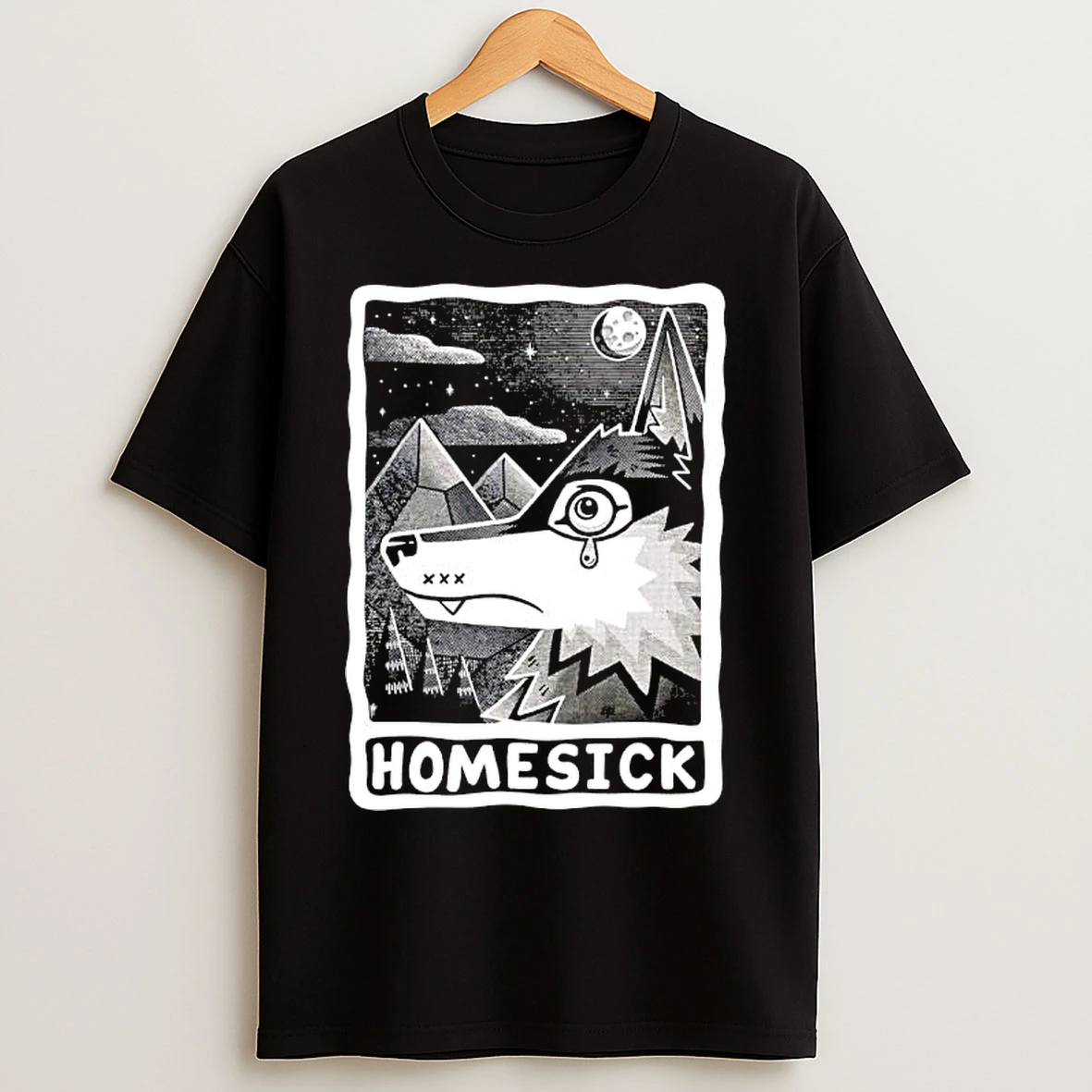Classic Homesick Hearthfox Graphic T Shirts