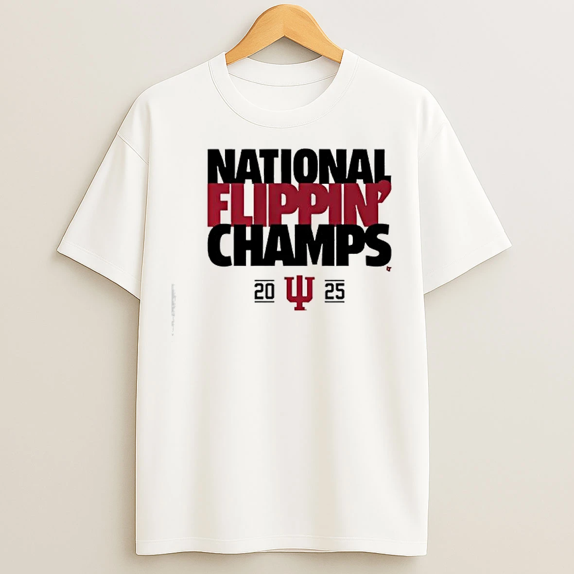 Classic Hoosiers Indiana Football National Flippin Champs T Shirts