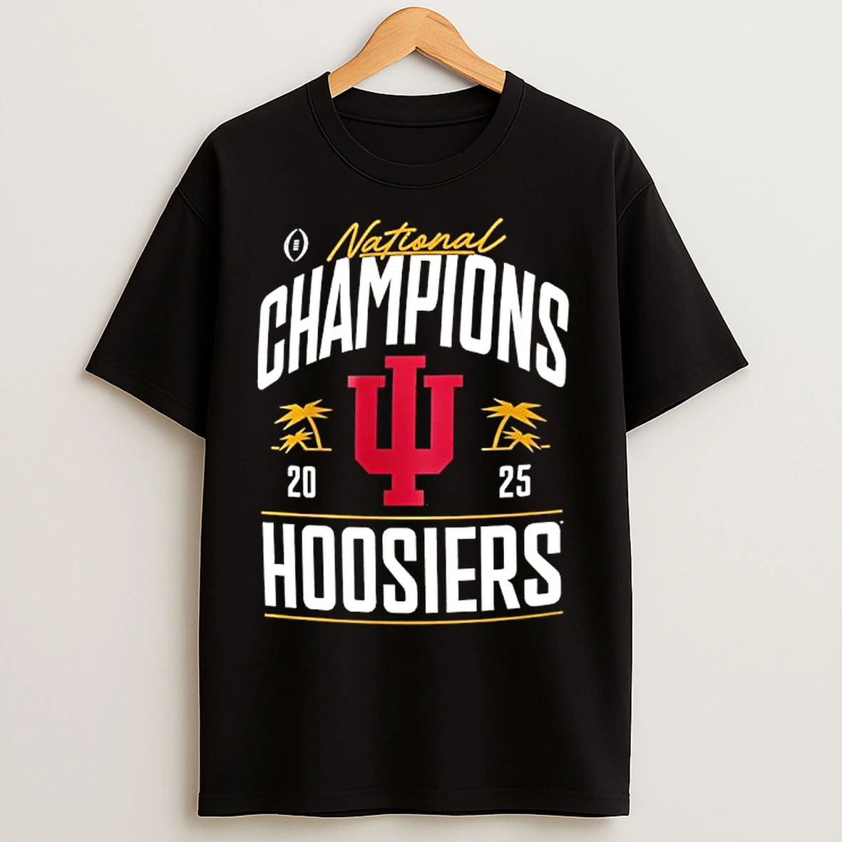 Classic Hoosiers National Champions Palm Trees 2025 T Shirts