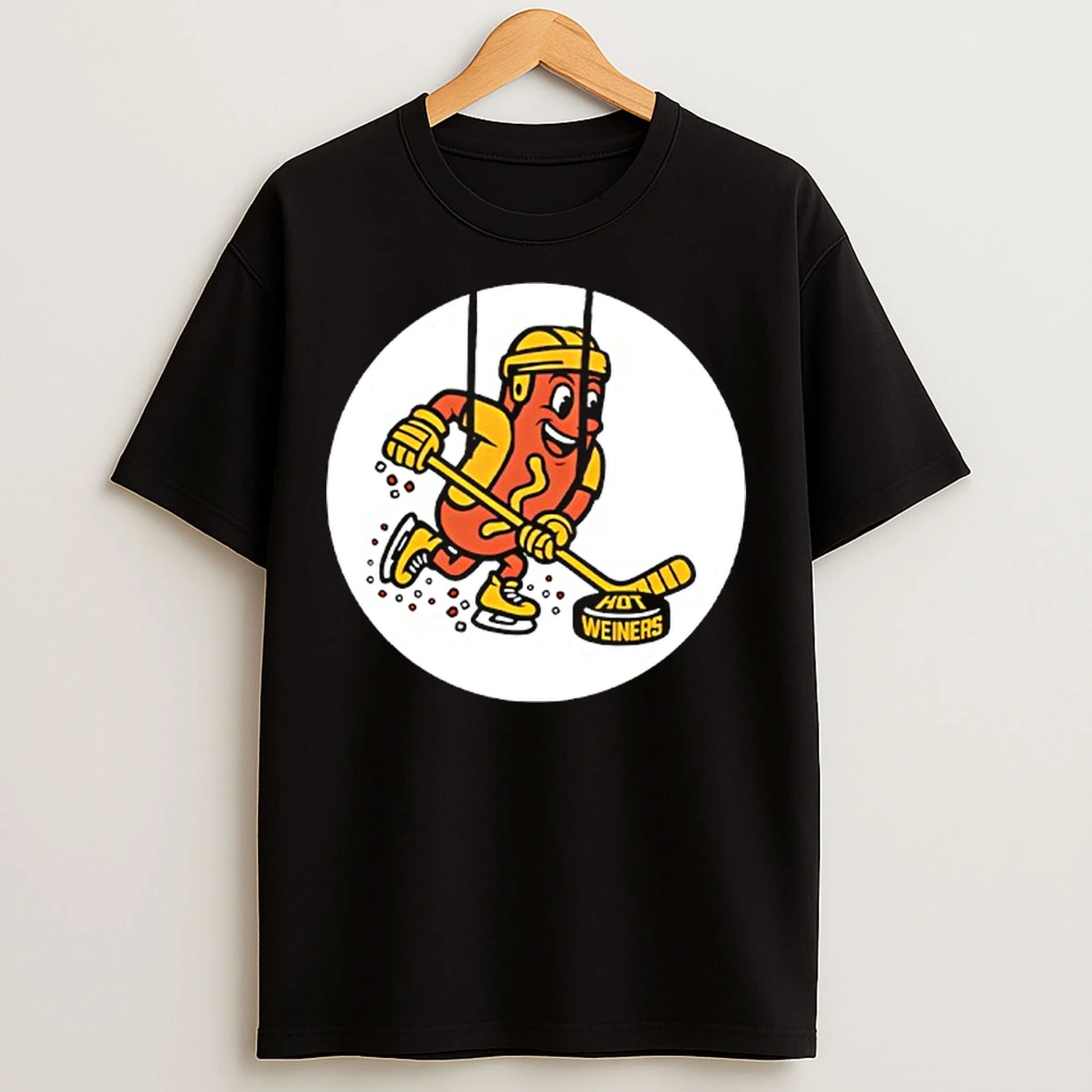 Classic Hot Dog Providence Bruins Hot Wieners T Shirts