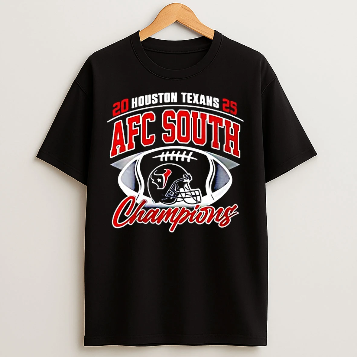 Classic Houston Texans Afc South Champions 2025 Legends T Shirts