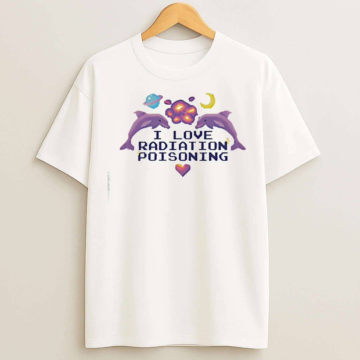 Classic I Love Radiation Poisoning T Shirts